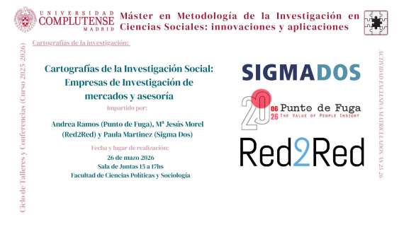Cartografías de la Investigación Social (II): Empresas de Investigación de mercados y asesoría